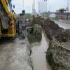باز سازی دیوار کانال آب واقع در خیابان ولیعصر (ع)