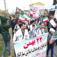 راهپیمایی حماسی و باشکوه 22 بهمن مردم دابودشت به روایت تصویر 2
