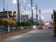 نصب چراغ روشنایی خیابان دریا شهر دابودشت