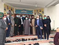 دیدار مهدوی شهردار و مسئولین شهر دابودشت با فرماندهی حوزه مقاومت بسیج صفین به مناسبت روز پاسدار