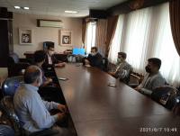اولین جلسه شورای  اسلامی شهر دابودشت با ریاست مهندس غلام حسن رأفتی و با حضور محمد امین شکری سرپرست شهرداری دابودشت برگزار گردید .