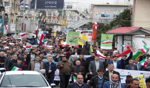 راهپیمایی حماسی و باشکوه 22 بهمن مردم دابودشت 