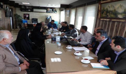جلسه کمیته فنی کمیسیون ماده 5 در شهرداری دابودشت