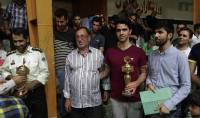 کسب مقام سومی تیم والیبال شهرداری دابودشت در مسابقات جام رمضان یادواره  شهدای مدافع حرم مجتمع دهقان